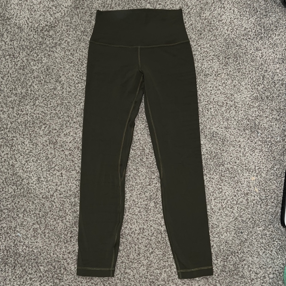 🔥Like New🔥 Dark Olive Lululemon Align Leggings 28” Inseam